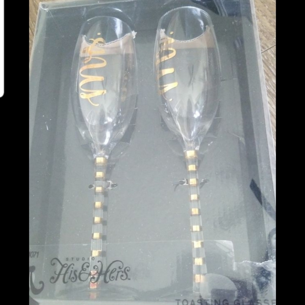 Toasting glasses